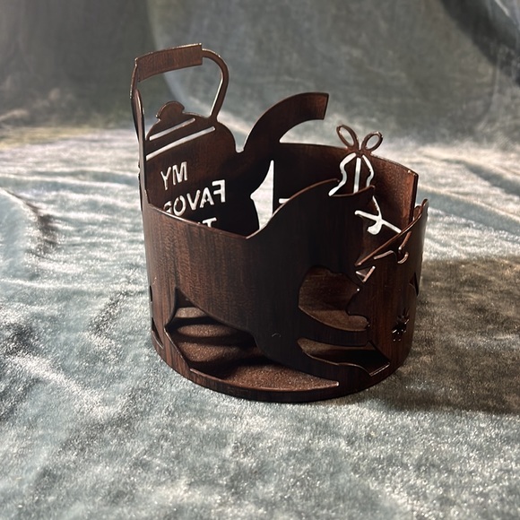 My favorite things candleholder - Picture 2 of 4